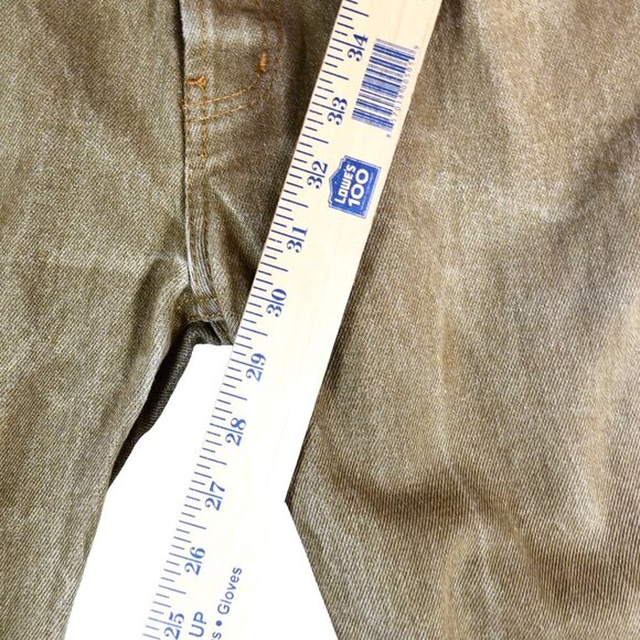 Levi’s 501 Jeans 36x30 Brown Distressed Grunge Washed Out Creased Fade - Picture 7 of 10